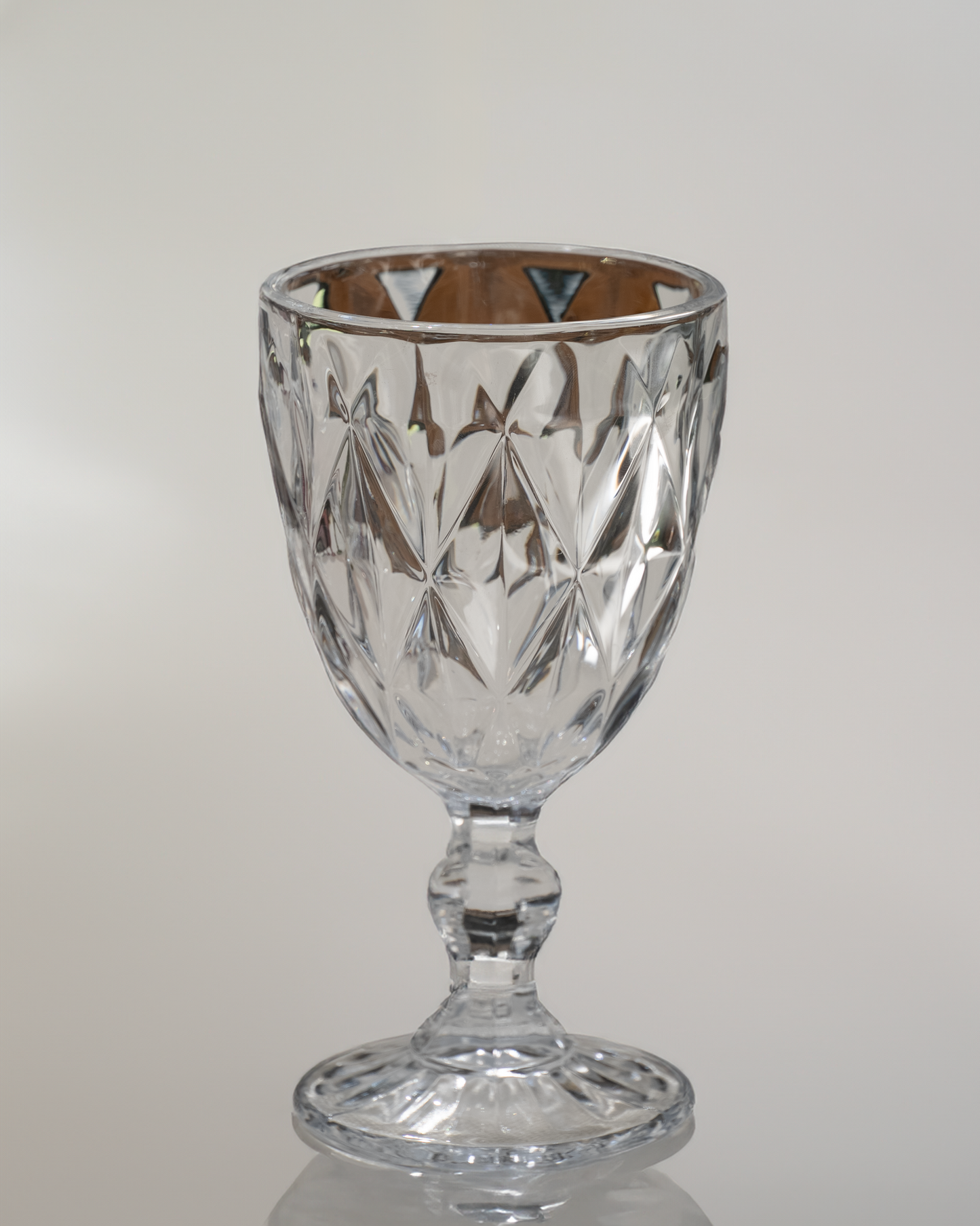 Copa diamante transparente