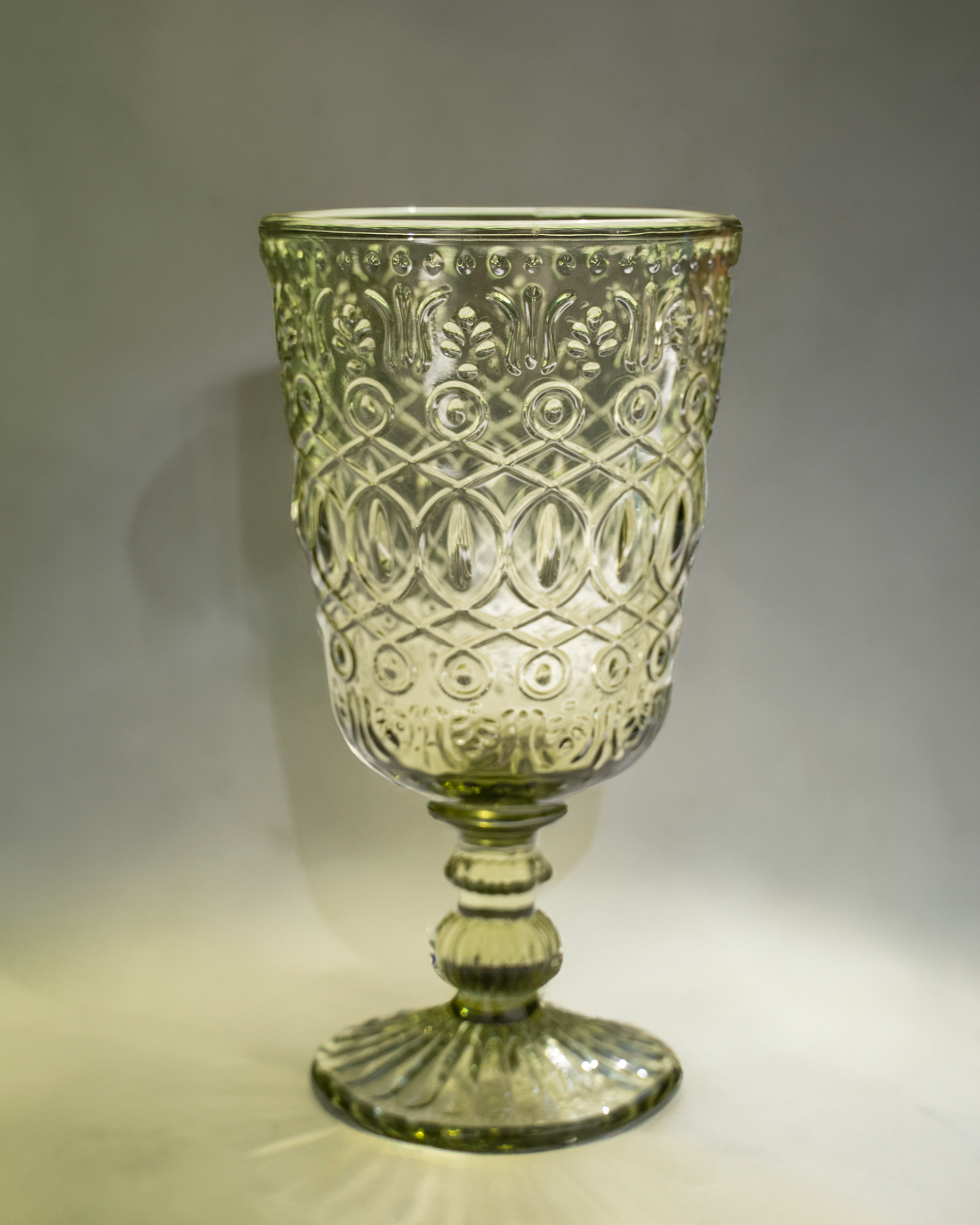 Copa vintage verde olivo