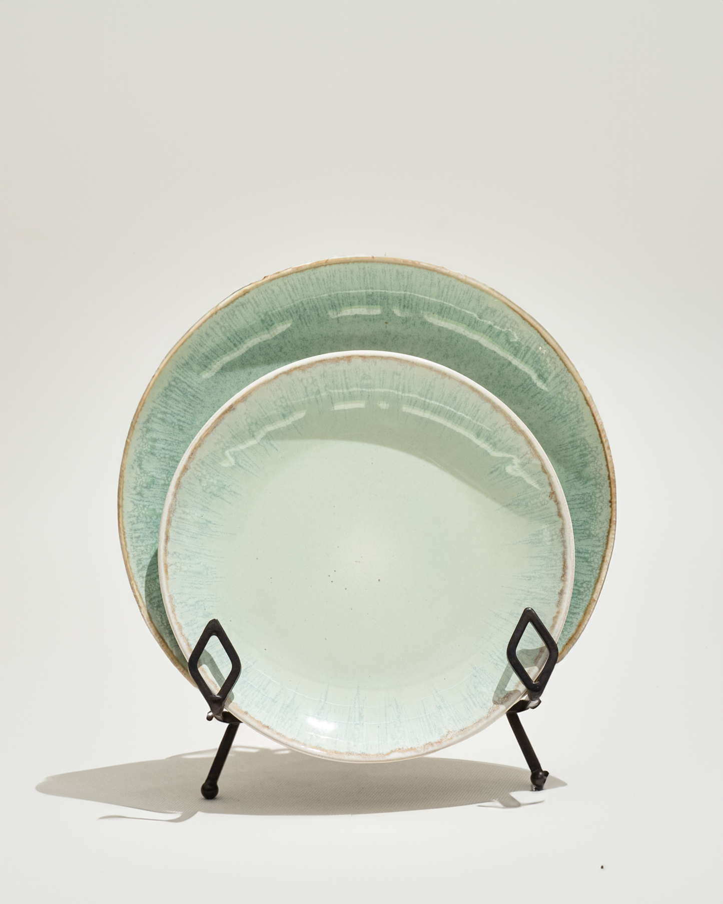 Set Vajilla Aqua - Plato trinche