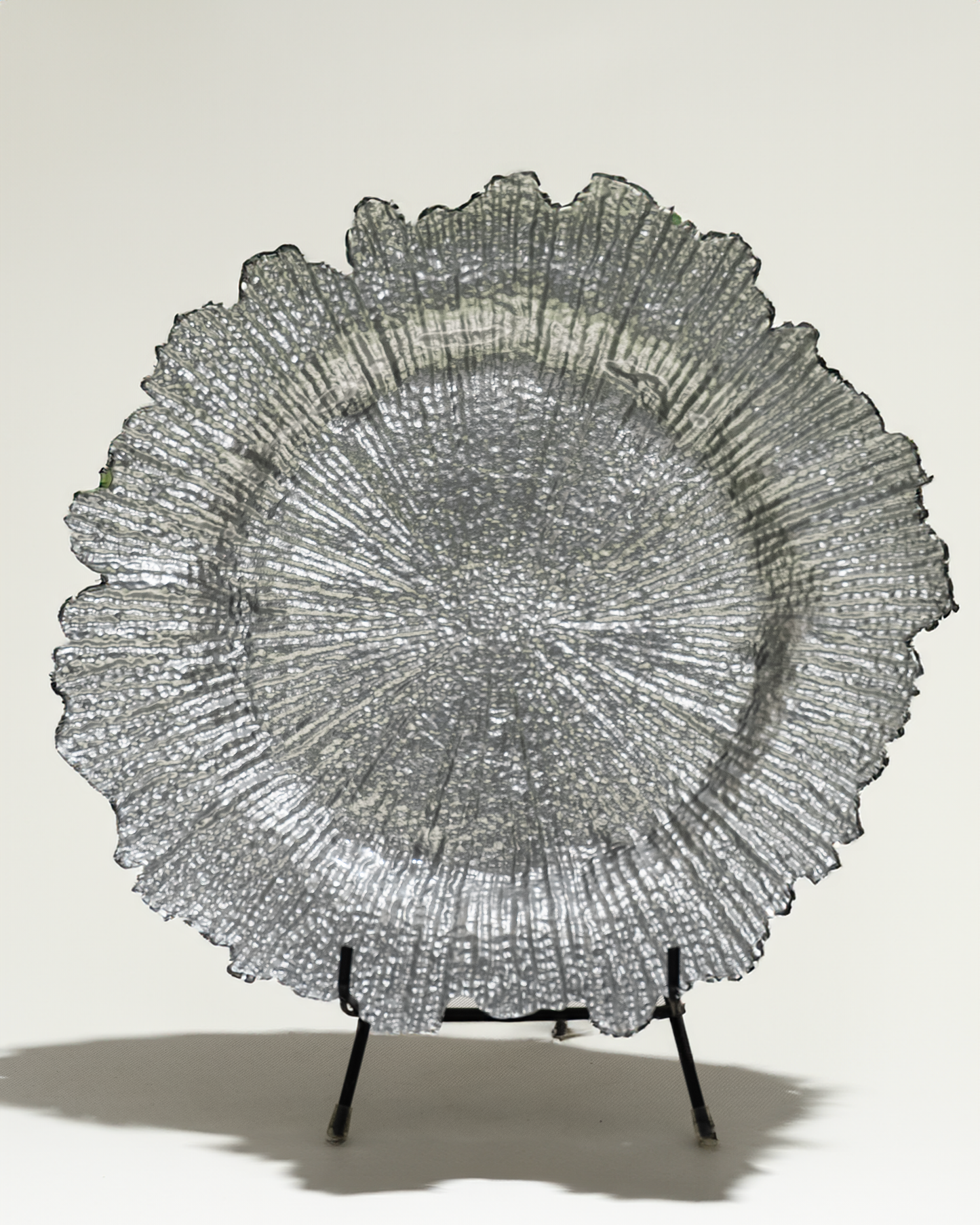 Bajo plato “Estrella Plateada”