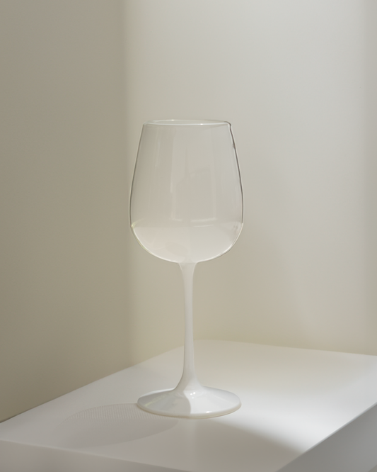 Copa blanca vino