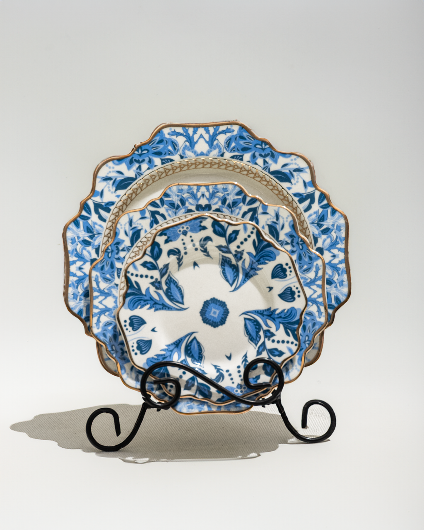 Set Vajilla “Santorini” - Plato trinche