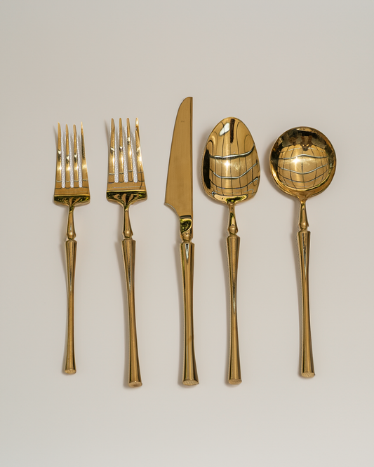 Cubiertos dorados - CC
