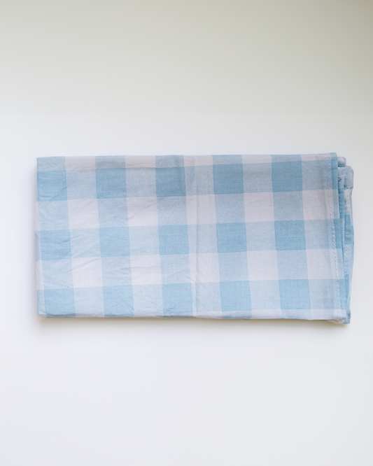 Servilletas con print cuadricular